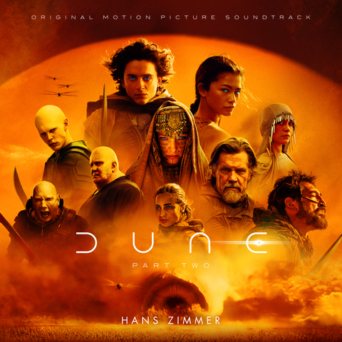 DUNE: PART TWO (ORIGINAL MOTION PICTURE SOUNDTRACK) MUSIC BY HANS ZIMMER AVAILABLE FEBRUARY 23RD / FIRST TWO SINGLES AVAILABLE NOW (Graphic: Business Wire)
