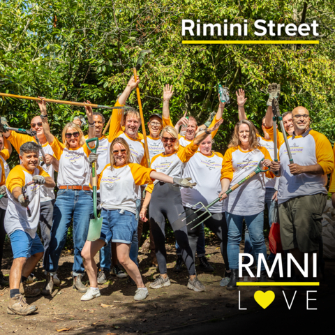 Rimini Street Selects London for 2024 £50,000 RMNI LOVE Charitable Grant Program