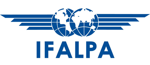 International Federation of Air Line Pilots’ Associations (IFALPA) and Civil Aviation Authority of Singapore (CAAS) Logo