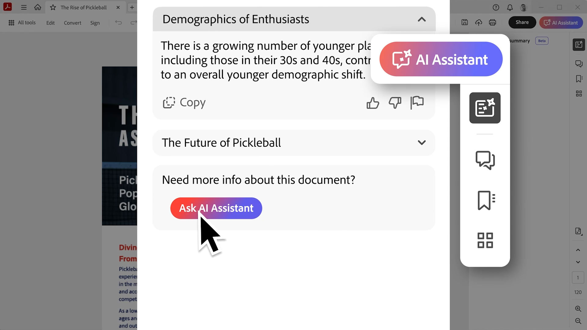 AI Assistant in Acrobat and Reader Video