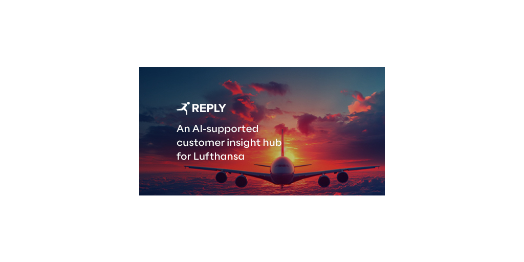 REPLY: Lufthansa migliora l'esperienza dei clienti grazie ad un portale di analisi dei dati basato sull’intelligenza artificiale realizzato da TD Reply
