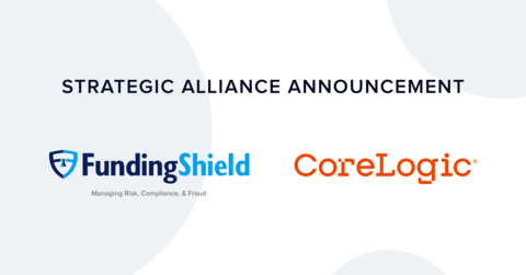 FundingShield Announces Integrated Title Fraud Prevention Services on CoreLogic’s Digital Mortgage Platform (Graphic: Business Wire)