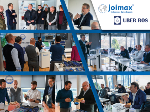 Kick-off meeting and first training session with the Uber Ros team, held February 15-16 at the joimax® Karlsruhe headquarters. (Photo: Business Wire)