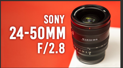 Sony FE 24-50mm F/2.8 G Lens ((Photo: Business Wire)