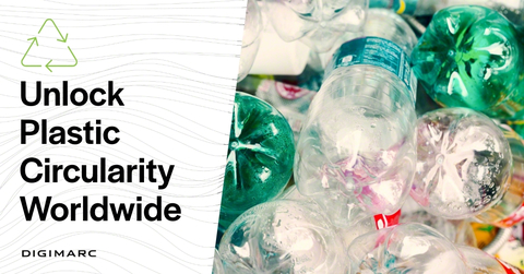 thumbnail Digimarc accelerates the global fight against plastic pollution. Digimarc Recycle is now widely available and easily accessible to unlock plastic circularity worldwide -- available for license by qualified partners for less than $1 per capita per year. (Graphic: Business Wire)