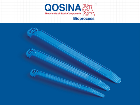 Qosina Introduces New Pharma+™ Tubing Retainers (Photo: Business Wire)