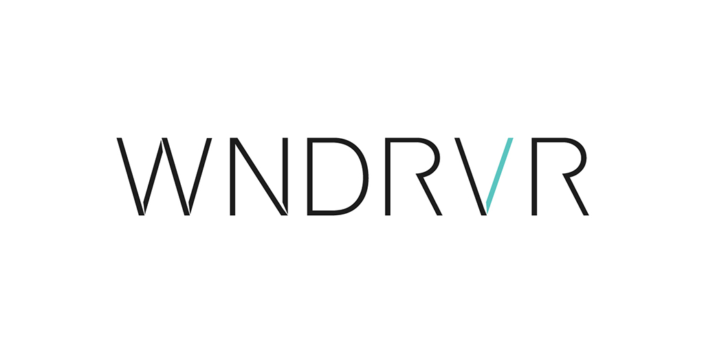 WNDRVR Logo Black Teal