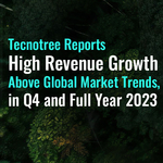 テクノツリー、2023年第4四半期および通期において、世界市場の動向を超える高い売上高成長を報告