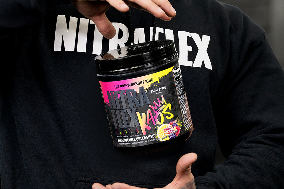 NITRAFLEX® KAOS Launches Nationwide Featuring New Ingredient Technologies
