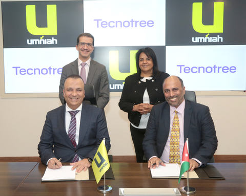 original Tecnotree Secures Multimillion-Dollar Deal with Umniah, Pioneering Sensa AIML Embedded BSS Transformation (Photo: Business Wire)