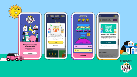 original Greenlight Level Up and Tropical Smoothie Cafe rewards (Photo: Business Wire)