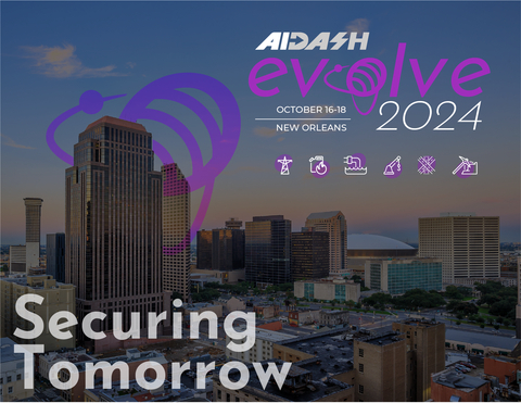 Scheduled from October 16 - 18 in New Orleans, Louisiana, Evolve 2024 will offer attendees unparalleled insights into the transformative potential of satellites and AI in confronting climate change and advancing sustainability goals. (Graphic: Business Wire)