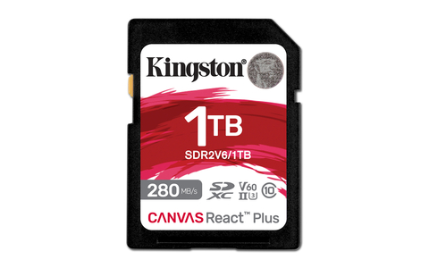 Kingston releases Canvas React V60 SD card for cost-conscious photography enthusiasts. (Photo: Business Wire)