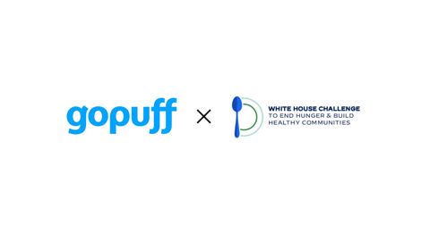 Gopuff today announced it's doubling down on its commitment to combating food insecurity by donating 10 million pounds of food to communities in need and joining the White House Challenge to End Hunger. (Photo: Business Wire)