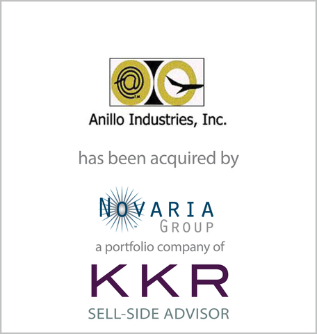 D.A. Davidson Acts as Exclusive Financial Advisor to Anillo Industries on Its Sale to Novaria Group (Graphic: Business Wire)
