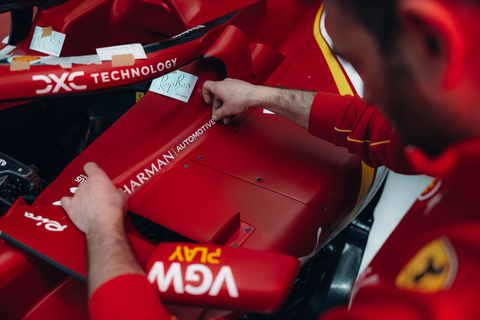 HARMAN Automotive continues as an official partner of Scuderia Ferrari. (Photo: Business Wire)