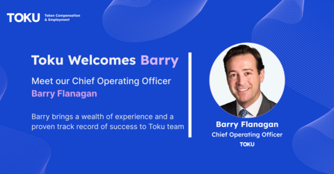 Toku welcomes Barry as the new COO (Photo: Business Wire)