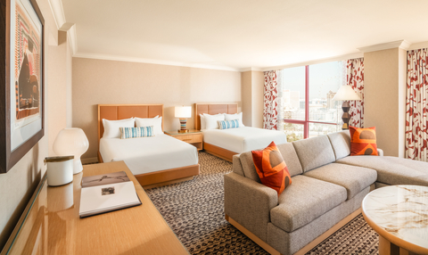 Deluxe Double Guestroom - Rio Hotel & Casino, Las Vegas (Photo: Business Wire)