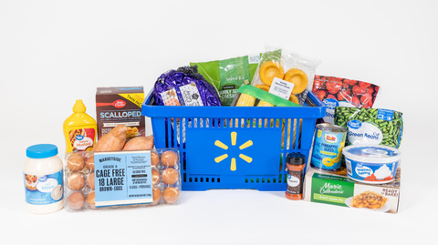 Walmart is once again beating inflation with an entire Easter meal for less than $8 per person! (Photo: Business Wire)