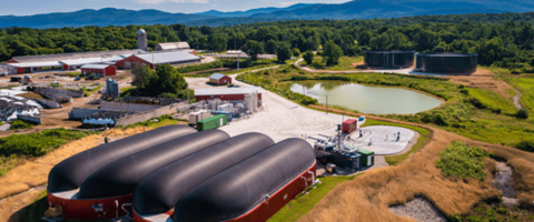 Vanguard Renewables’ Farm Powered anaerobic digestion facility in Salisbury, Vermont (Photo: Business Wire)