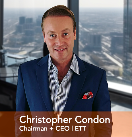 Christopher Condon | Chairman and CEO of ETT | iByond™ (USA + Asia) (Photo: Business Wire)