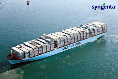 Syngenta to reduce carbon impact of ocean shipping with Maersk’s ECO Delivery (Photo: Business Wire)