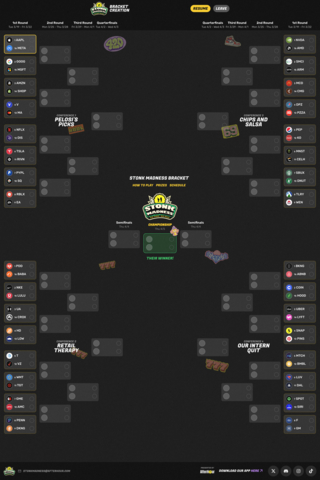 Stonk Madness: Clean Bracket (Photo: Business Wire)