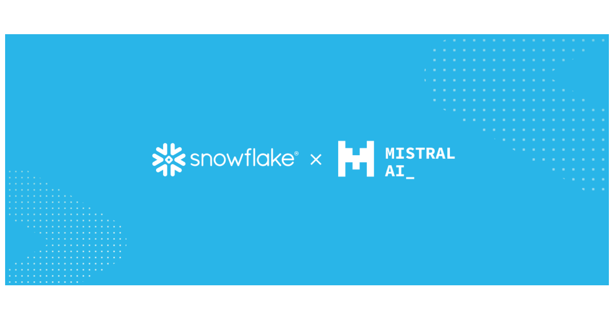 Snowflake Partners with Mistral AI to Bring Industry-Leading Language ...