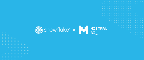 Snowflake Partners with Mistral AI to Bring Industry-Leading Language Models to Enterprises Through Snowflake Cortex (Graphic: Business Wire)