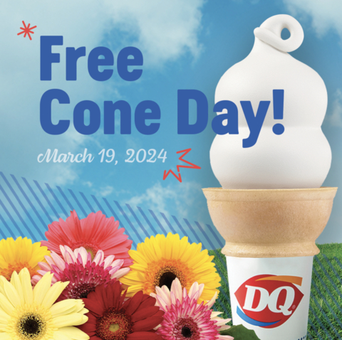 Celebrate Free Cone Day at participating DQ® restaurants nationwide. (Photo: Business Wire)