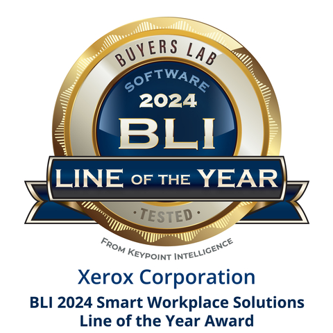 2024 BLI Smart Workplace Solutions Line of the Year Award logo (Graphic: Business Wire)