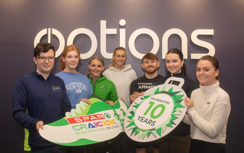 Options today announced its sponsorship of the 2024 Spar Craic 10K St. Patrick’s Day Run in Belfast. (Photo: Business Wire)