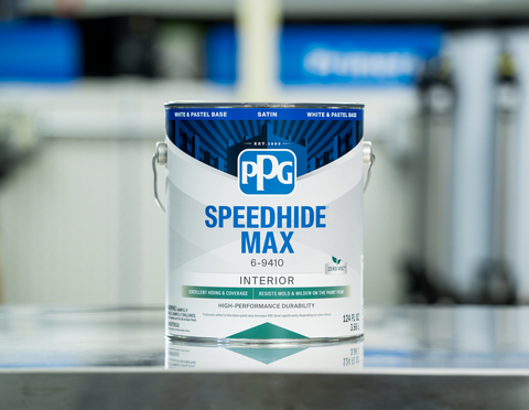 SPEEDHIDE MAX paint by PPG joins the SPEEDHIDE pro painter portfolio this March. (Photo: Business Wire)