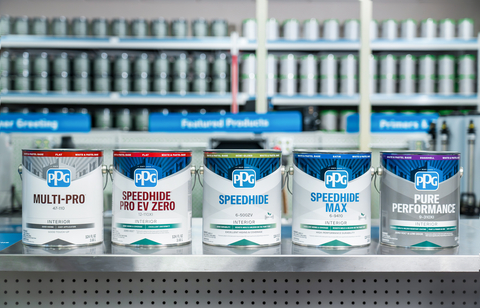 SPEEDHIDE MAX paint by PPG joins the SPEEDHIDE pro painter portfolio this March. (Photo: Business Wire)