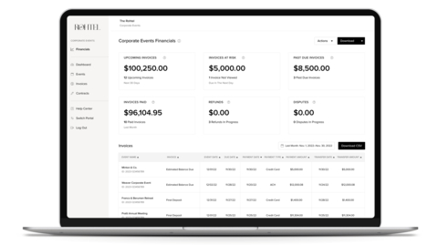 ROH's finance dashboard (Photo: Business Wire)