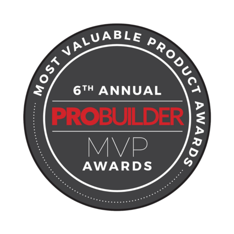 PRODUCTS Magazine honored LP with the MVP Award for LP® FlameBlock® Fire-Rated Sheathing and LP WeatherLogic® Air & Water Barrier in February 2024. (Graphic: Business Wire)