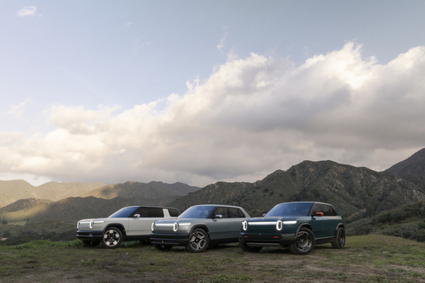 Rivian introduces its midsize platform family: R2, R3 and R3X. (Photo: Business Wire)