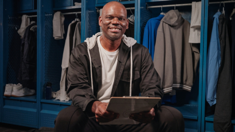 Basketball great Jamal Mashburn is spreading the word about the importance of colorectal cancer screening beginning at age 45 with the 