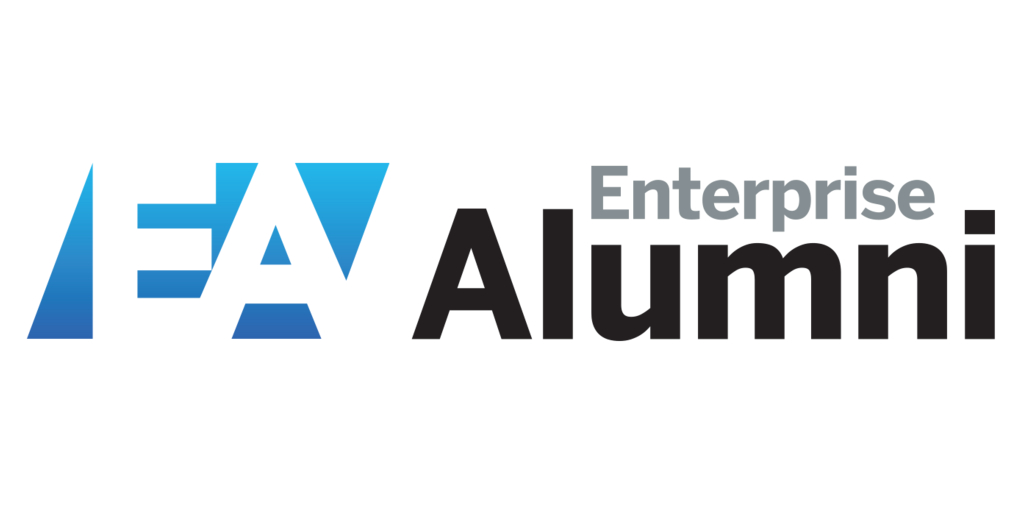Enterprise Alumni Logo White