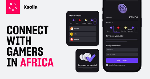 Xsolla traz novos métodos de pagamento para gamers na África, adicionando acesso a 440 milhões de clientes e usuários