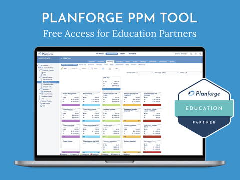 Planforge provides universities with free access to standards-based PPM tool (Photo: Business Wire)