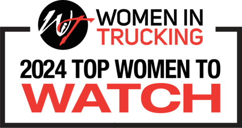 Two leaders at Ryder are being recognized as “Top Women to Watch in Transportation” in 2024 by the Women In Trucking Association. (Graphic: Business Wire)