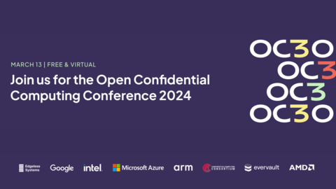Intel technologists will present advances in confidential computing and participate in a CTO panel discussion at this year's Open Confidential Computing Conference. The virtual event is March 13. (Credit: Intel Corporation)
