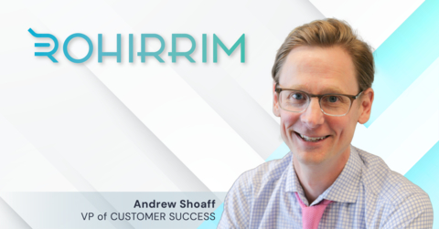Andrew Shoaff joins Rohirrim as Vice President of Customer Success. (Photo: Business Wire)
