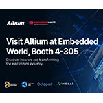  Altium presenterà le innovazioni più recenti all’Embedded World 2024 dal 9 all’11 aprile