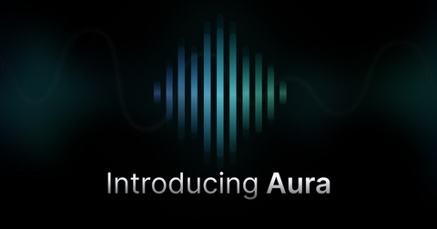 Aura is Deepgram's new AI Text-to-Speech (TTS) solution for enterprises and developers that compliments their industry-leading Speech to Text Platform, Nova-2 (Graphic: Business Wire)