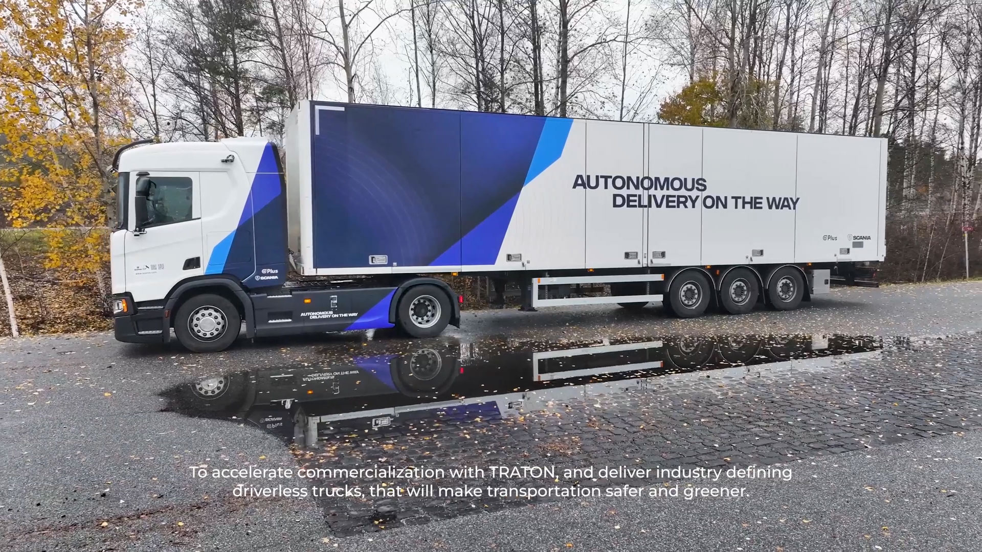 Plus and Scania, MAN and Navistar partner on Level 4 autonomous trucks