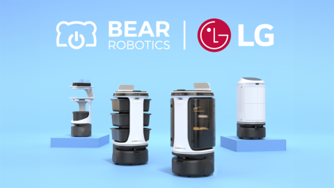original Bear Robotics embarks on a new era, targeting breakthroughs in automation and accelerating the future of service robotics with $60 million in funding from LG Electronics. (Photo: Business Wire)