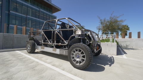 TELO Truck roll cage model (Photo Credit: Patrick Gilles)