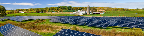 Solar farm bringing clean energy to local community. (Photo: Business Wire)